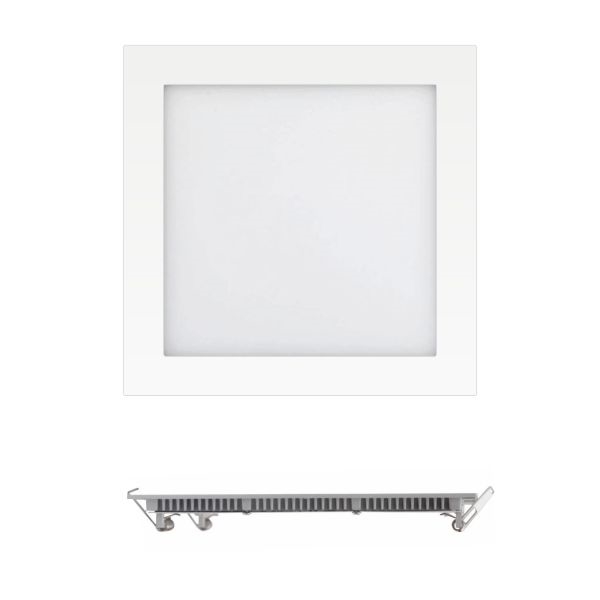 Εικόνα από ΧΩΝΕΥΤΟ LED SLIM ΤΕΤΡΑΓΩΝΟ 24 WATT 4000Κ 4000C.W 2400LM