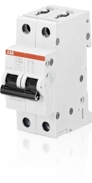 Εικόνα από Μικροαυτόματος K 2P 10A 6kA S202-K10  ABB 24832