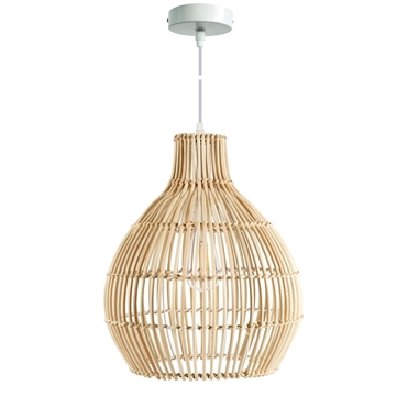 Εικόνα της Κρεμαστο Φωτιστικο Rattan 80X90 Vk/03146/Pe/80 VK Lighting 75169-479724