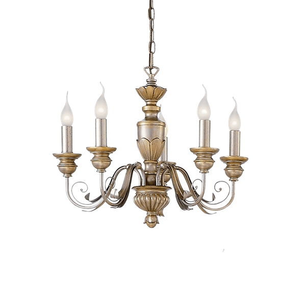 Εικόνα από Φωτιστικό Κρεμαστό FIRENZE SP5 ORO ANTICO 020822 Ideal Lux