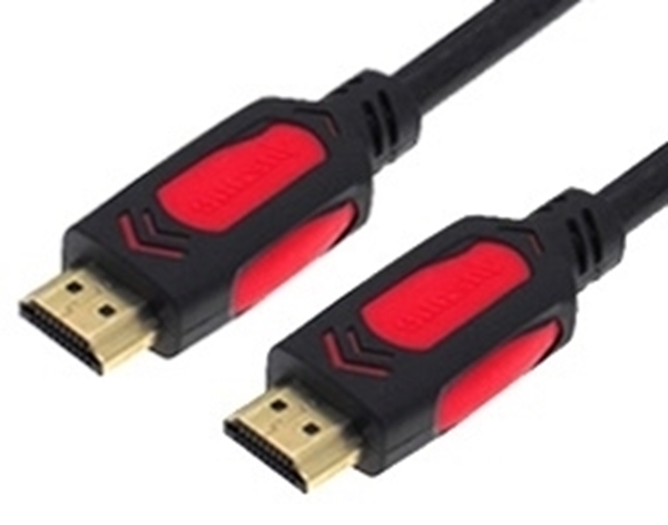 Εικόνα από Καλωδιο Hdmi-Hdmi 1.4V Κοκκινο/Λευκο 5M Bc Blister Comp