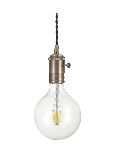 Εικόνα από Φωτιστικό Κρεμαστό DOC SP1 PIOMBO 163161 Ideal Lux